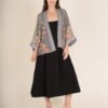 Trailing Blossom Kimono grey