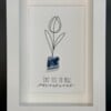 Tulpenkunst met Delfts Blauw Scherf – 