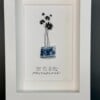 Uniek Kunstwerk met Delfts Blauw Scherf – 