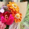 Uniek handgemaakt gehaakt bloemenboeket –