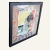 Urban living -collage-achtig werk met meerdere lagen