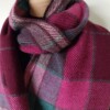 Veelkleurige shawl van merinowol - Vrolijk & Uniek