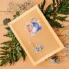 Verjaardags kaart Floral tea