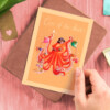 Verjaardags kaart Octopus high tea