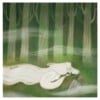 Witte Wief Print 23x23 cm