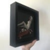-vintage comme ma 2cv- 20x20x1 cm handgeknipte collage op schildersdoek
