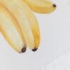 Bananen wenskaart – Handgeschilderde aquarelkaart | Anna-Mae Studio