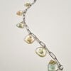 Bedelarmband met Pastelkleurige Bloemenbedels (Eternal Spring)