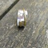 Birch collectie, open zilveren ring
