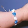 Blue Heart armband
