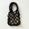 Crochet net bag - cacao bruin
