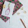 Dragon Fruit Kaart | Handgeschilderde wenskaart – Anna-Mae Studio
