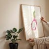 Dragon Fruit Poster | Handgeschilderde fruitillustratie – Anna-Mae Studio