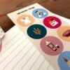 🇺🇦 Sticker Sheet – Oekraïnse Cultuur