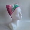 Gehaakte bandana 'Lavendel & munt'