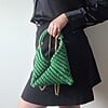 Gehaakte crossbody tas | Groen
