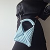 Gehaakte crossbody tas | Lichtblauw