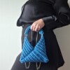 Gehaakte crossbody tas | Petrol
