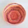 Gehaakte opbergmand | Roze gemêleerd