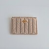 Geweven pasjeshouder | Beige