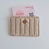 Geweven pasjeshouder | Beige