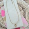 Golden Heart Chain – Stainless Steel Ketting