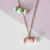 Ketting met 2 gevlekte snoepjes