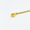 Ketting met Druppelvormige Hanger Gevuld met Echte Bloemen uit Amsterdam