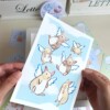 Konijn Art Print (A5) – Kawaii, Eco-vriendelijke Illustratie op Henneppapier