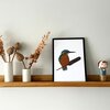 Kunstprint 'IJsvogel'