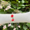 Micro Gehaakte Rozen Armband