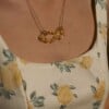 Organische Ketting met Echte Bloemen uit Amsterdam (draag op 2 manieren)