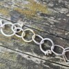 Rough enough collectie , unieke schakelarmband 14K