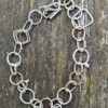 Rough enough collectie , unieke schakelarmband 14K
