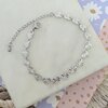 Silver Love Chain – Stainless Steel Hartjesarmband