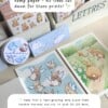 Spirit Muis Art Print (A5) – Schattige, Eco-vriendelijke Illustratie op Henneppapier