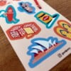 Sticker Sheet – Australische Cultuur