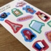 Sticker Sheet – Franse Cultuur
