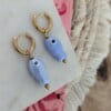 Tiny Fish Drops oorbellen