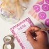 To Do Lijst Planner | Zebra Print in Roze & Rood – Anna-Mae Studio
