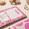 To Do Lijst Planner | Zebra Print in Roze & Rood – Anna-Mae Studio