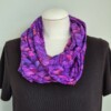 Tricot colsjaal (paars | Bold Feathers)