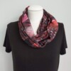 Tricot colsjaal (rood | fantasie)