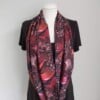 Tricot colsjaal (rood | fantasie)