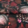 Tricot colsjaal (rood | fantasie)
