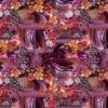 Tricot colsjaal (roze | abstract)