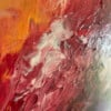 Uniek schilderij: Ignited in the deep - Acryl op canvas
