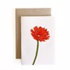 Wenskaart geboortebloem oktober 'Goudsbloem'