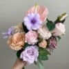 Zijden bloemen boeket “lilac moon”