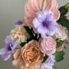 Zijden bloemen boeket “lilac moon”